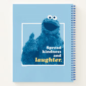 Carnet Cookie Monster | Répandre la gentillesse et le rir (Dos)