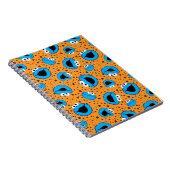 Carnet Cookie Monster sur motif de cookie (Côté Droit)