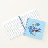 Carnet Cookie Monster | Tirer sur des cerceaux de basket- (Intérieur)