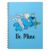 Carnet Cookie Monster Valentine's Cupid (Devant)