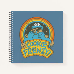 Carnet Cookie Monster Vintage Frenésie de Cookies
