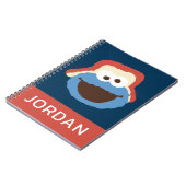 Carnet Cookie Monster Visage de la Forêt | Ajoutez Votre  (Côté gauche)