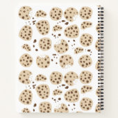 Carnet Cookies à Chip de Chocolat Recettes Motifs Cookboo (Dos)