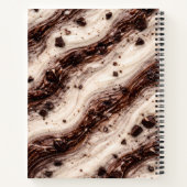 Carnet Cookies and Cream Milkshake Marble Texture Design (Dos)