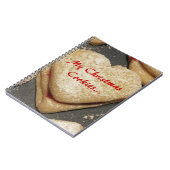 Carnet cookies de Noël (Côté gauche)