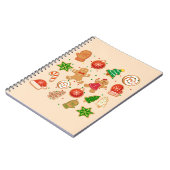 Carnet Cookies de Noël (Côté gauche)