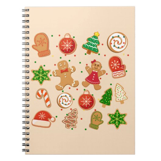 Carnet Cookies de Noël (Devant)
