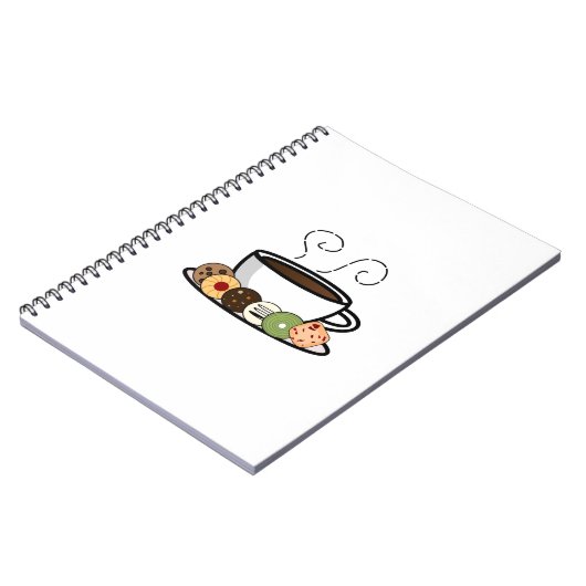 Carnet Cookies et café (Côté gauche)