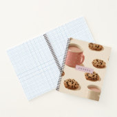 Carnet Cookies et lait Cute Pastel personnalisés (Intérieur)