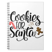 Carnet Cookies pour Père Noël Fun Christmas (Devant)