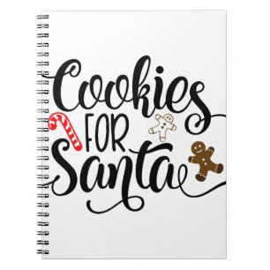 Carnet Cookies pour Père Noël Fun Christmas