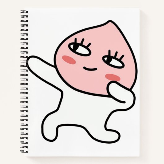 Carnet Cool Apeach (Devant)