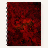 Carnet Cool, art moderne floral / fleuriste motif (Devant)