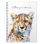 Carnet Cool Cat Cheetah (Devant)