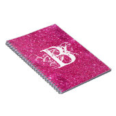 Carnet Cool Chic Parties scintillant rose Blanc Premier M (Côté Droit)