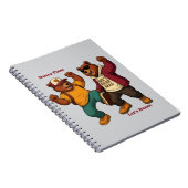 Carnet Cool Dancing Bears (Côté Droit)
