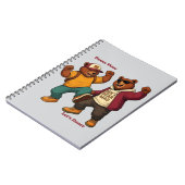 Carnet Cool Dancing Bears (Côté gauche)