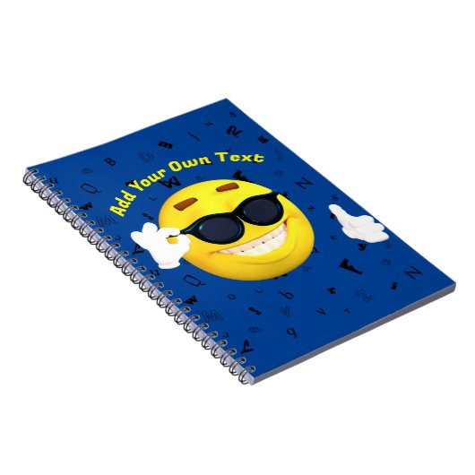 Carnet Cool Emoji (Côté Droit)