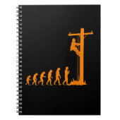 Carnet Cool Évolution Unique De Lineman Electrician Cadea (Devant)