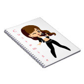 Carnet Cool fille chante Karaoke Thunder_Cove (Côté Droit)