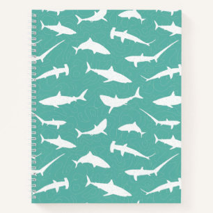 Carnet Cool français des requins Predateurs sous-marins