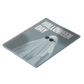 Carnet Cool Ghost Halloween Carnet-minima amusant design (Côté gauche)