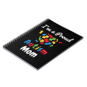 Carnet Cool Heart Puzzle Pièces Light It Up Blue pour pro (Côté gauche)