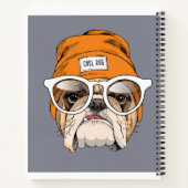 Carnet Cool Hipster Bulldog (Dos)