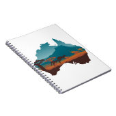 Carnet Cool Kangaroo Australie voyage Support Australie (Côté Droit)