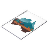 Carnet Cool Kangaroo Australie voyage Support Australie (Côté gauche)