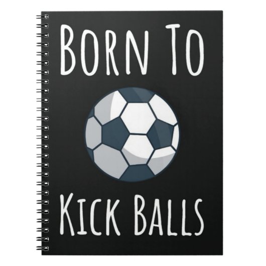 Carnet Cool Modern Soccer Présente Joueur Garçon tendance (Devant)