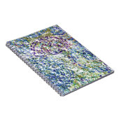 Carnet Cool, moderne, tendance coloré abstrait arrière - (Côté Droit)