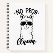 Carnet Cool No Prob Llama (Devant)