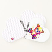 Carnet Cool Ours mou Teddy positif (Intérieur)