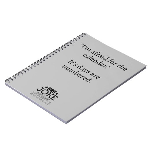 Carnet Cool Papa Joke Design (Côté gauche)