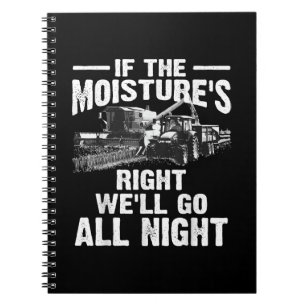 Carnet Cool si l'humidité juste fermier cadeau Funny Far