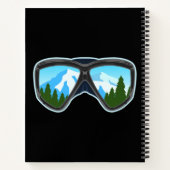 Carnet Cool Ski Goggles Lecteur Ski Snowboard Sports (Dos)