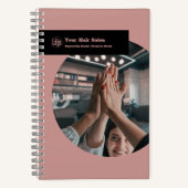 Carnet Cool Team Image Hair Stylist Logo Moto (Recto)