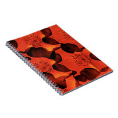 Carnet Cool, tendance, unique art numérique de motif de f (Côté Droit)