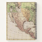 Carnet Cool Vintage Géographie Nouveau Monde Objet (Dos)