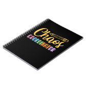 Carnet Coordinateur du Chaos enseignant (Côté gauche)