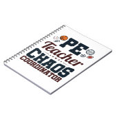 Carnet Coordinateur PE Teacher Chaos (Côté gauche)