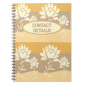 Carnet Coordonnées (Devant)