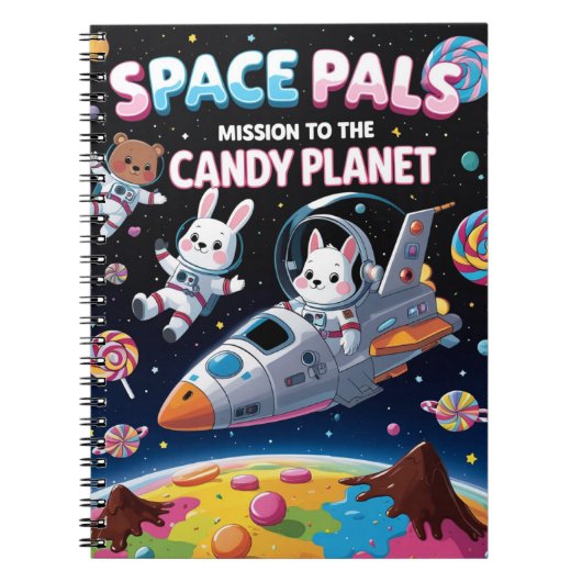 Carnet Copains de l'espace : Mission sur la planète des a (Devant)