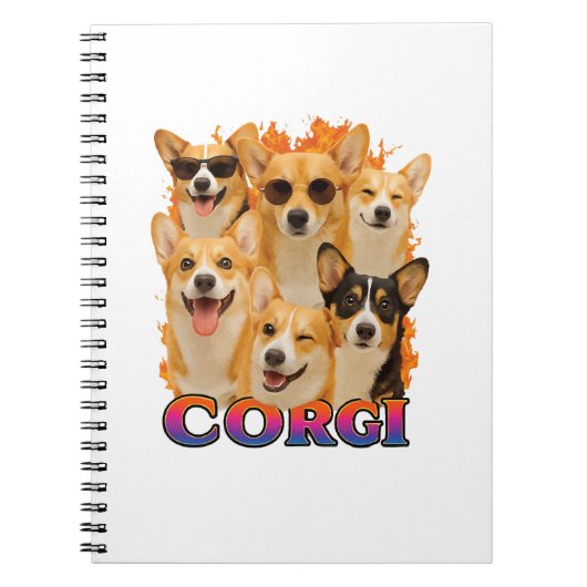 Carnet Copie Corgi (Devant)