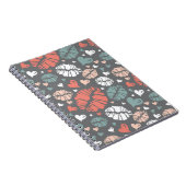 Carnet Copie de baiser et motif de coeur (Côté Droit)