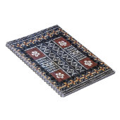 Carnet Copie de Barkcloth de Tapa des Fidji (Côté Droit)