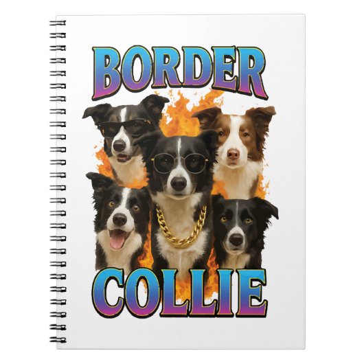 Carnet Copie de Border Collie (Devant)