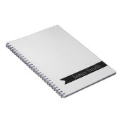 Carnet Copie inspirée de Faux de cuir blanc (Côté Droit)