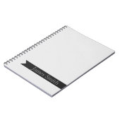 Carnet Copie inspirée de Faux de cuir blanc (Côté gauche)